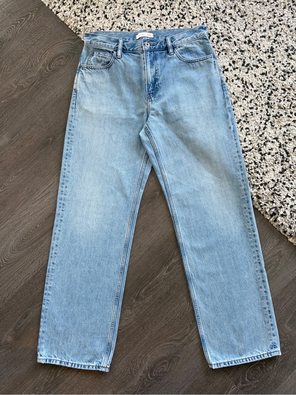 JW ANDERSON x Uniqlo Light Blue Wide Leg Jeans